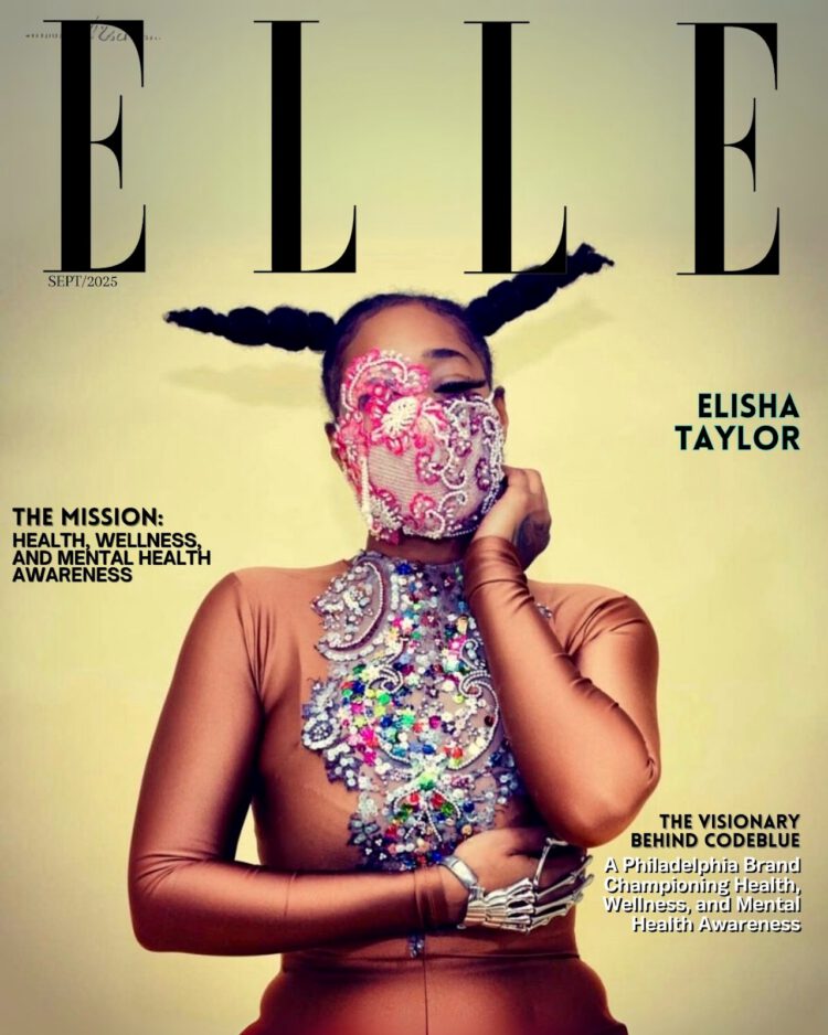 Elisha Taylor: The Visionary Behind Codeblue, A Philadelphia Brand Championing Health, Wellness, and Mental Health Awareness