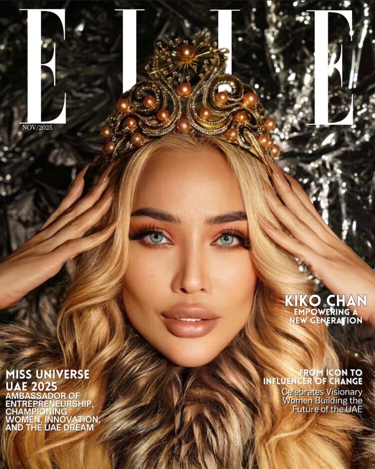 Kiko Chan Becomes Miss Universe UAE 2025 – Ambassador of Entrepreneurship, Inspiring a New Generation of Dreamers and Innovators